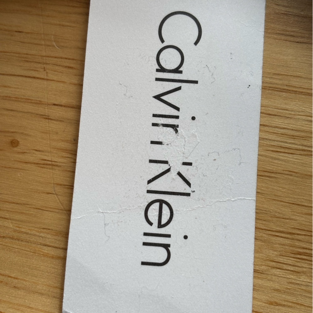 Calvin Klein White Wrap Dress Tie Waist Sleeveless Size 8 Midi - Picture 6 of 11